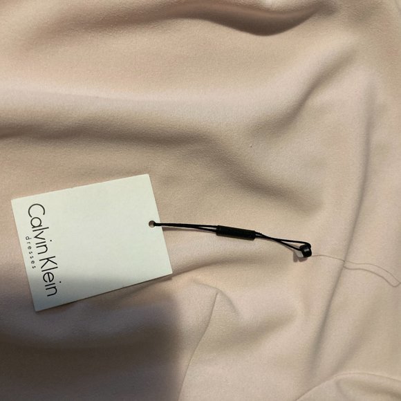 CALVIN KLEIN BABY PINK DRESS - Picture 3 of 3